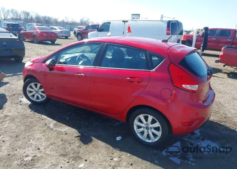 2012 Ford Fiesta Se z USA, uszkodzony, nr VIN 3FADP4EJ8CM219379